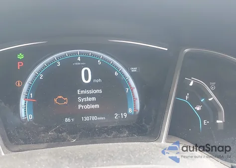 2016 Honda Civic Ex z USA, uszkodzony, nr VIN 19XFC2F73GE232532